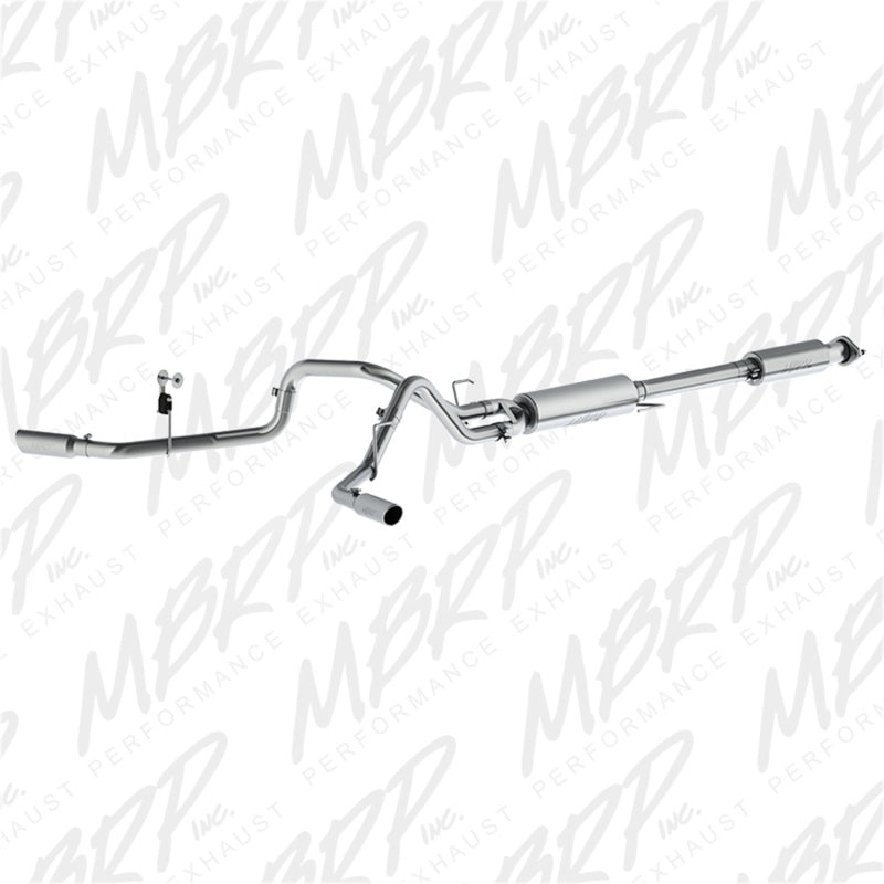 MBRP Armor Lite Cat-Back Exhaust System for 2015-2016 Ford F-150 5.0L, Part Number S5257AL