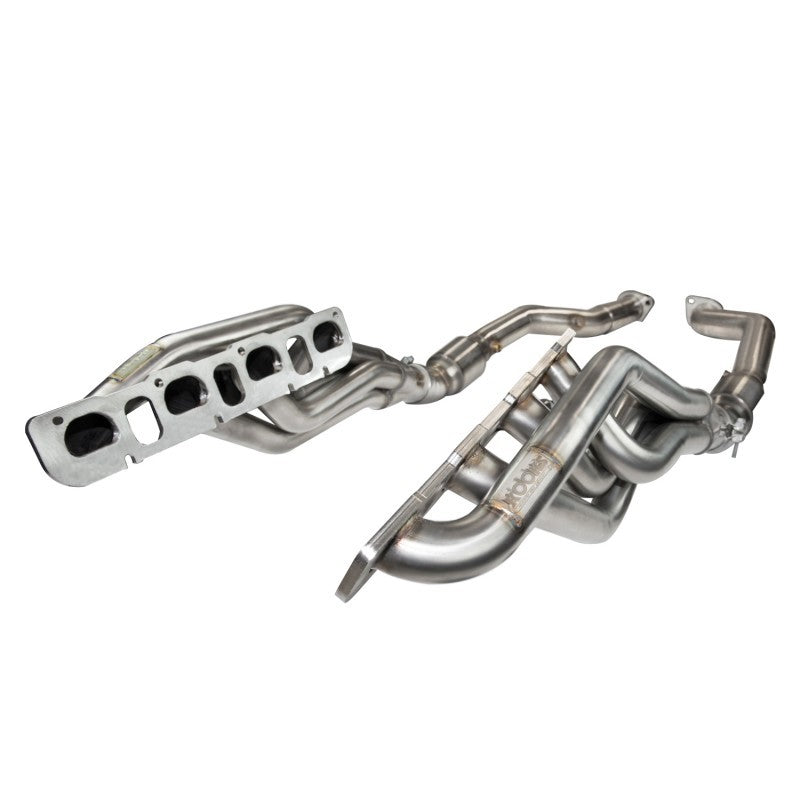 Kooks Headers KSH3410H631 2-Inch Stainless Steel Long Tube Headers with GREEN Catted Connection Pipes