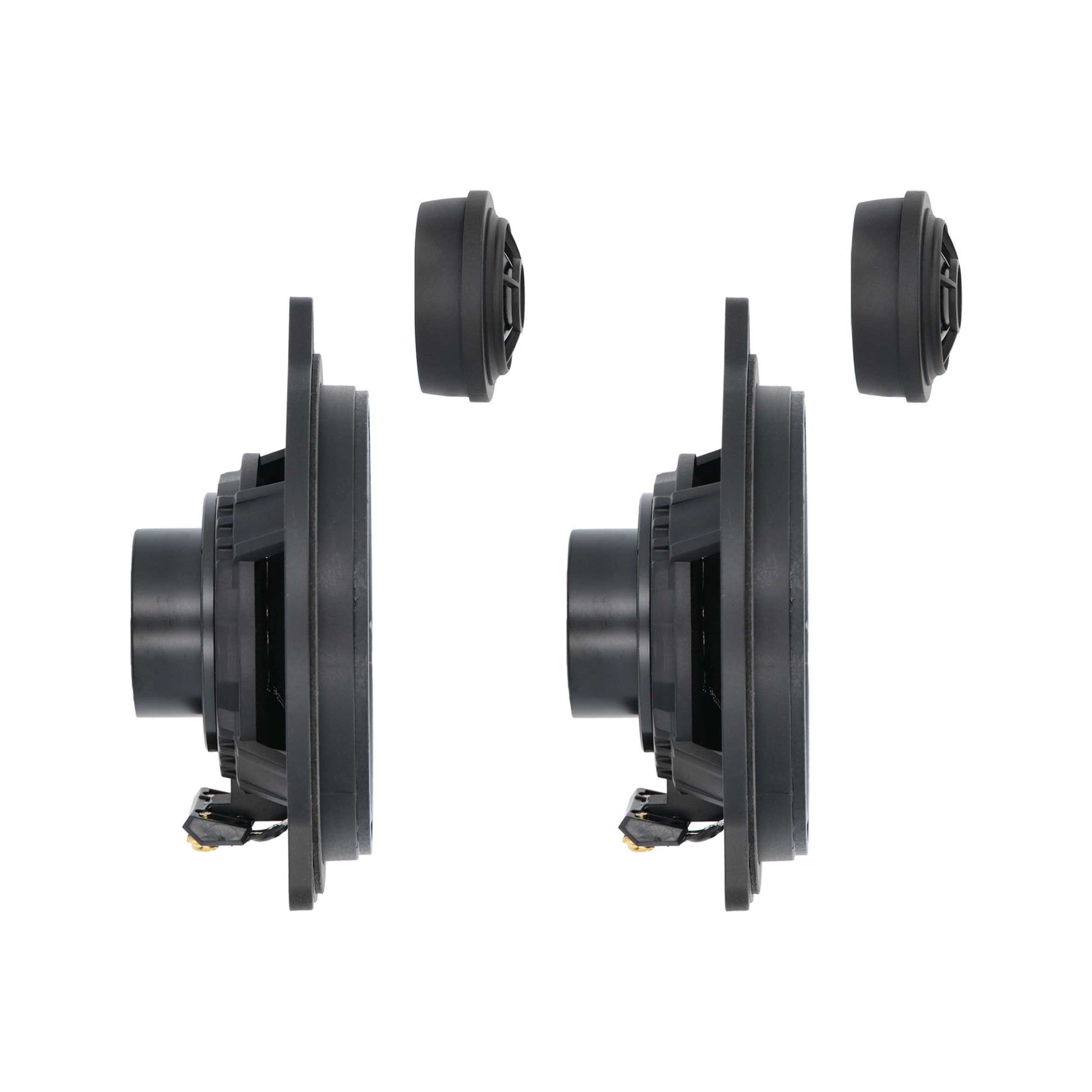 Vibe by Metra Electronics 4" Plug-N-Play Front Door Speaker Set Fits Select BMW - View 3