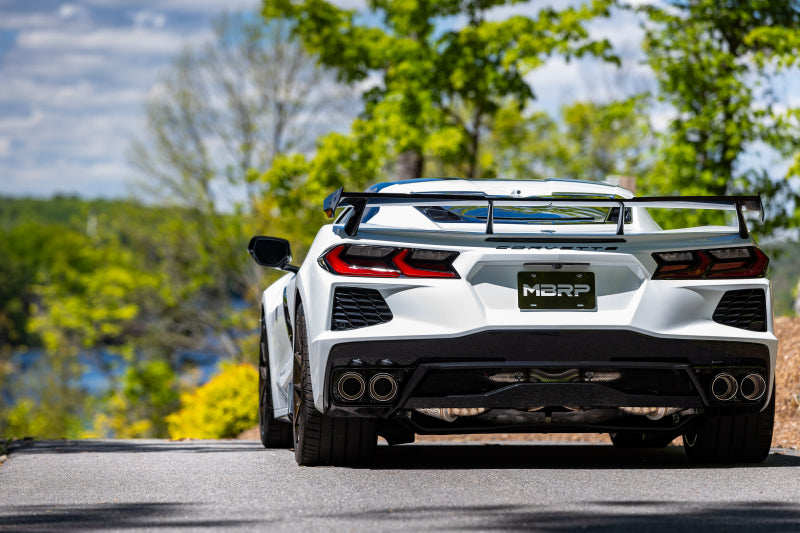 MBRP Armor Pro S70413CF Cat-Back Exhaust for 2020-2026 Chevrolet Corvette C8