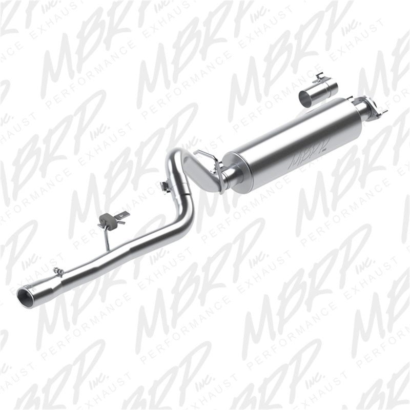 MBRP Armor Lite S5534AL Cat-Back Exhaust System for 1986-2000 Jeep Cherokee 2.5L