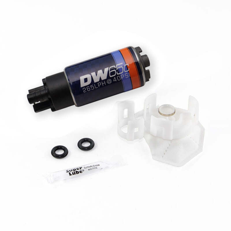 DeatschWerks DW65C 265 LPH Compact In-Tank Fuel Pump with Installation Kit