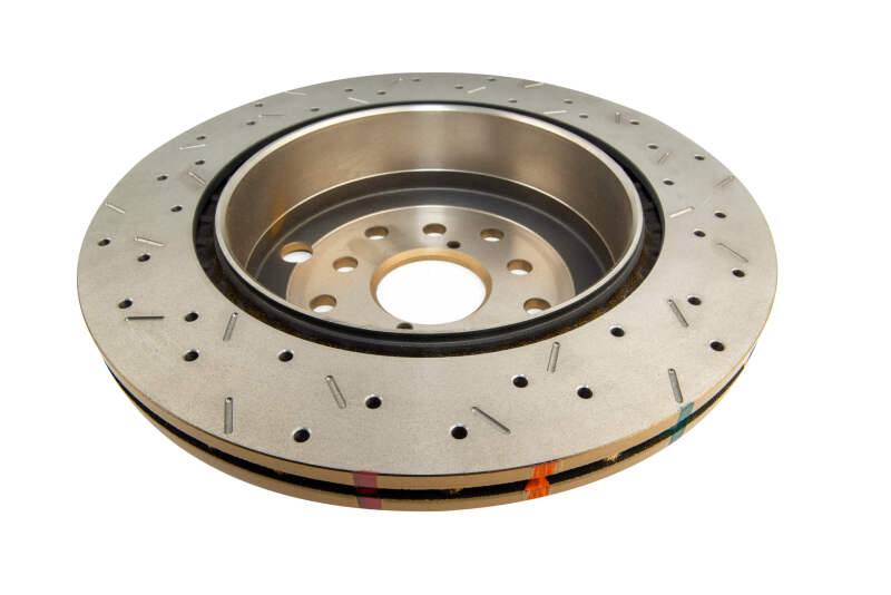 DBA 42656XS-10 4000 Series XS Rear Drilled and Slotted Brake Rotor for Subaru