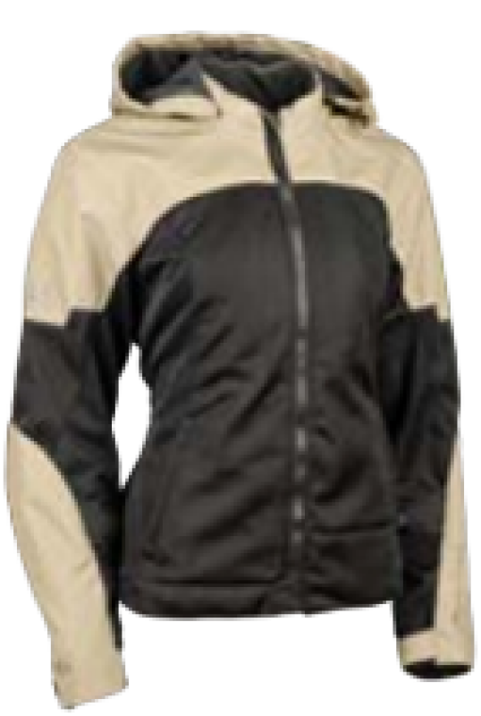 Speed and Strength Starstruck Mesh Jacket Trench Tan/Black Womens - Medium