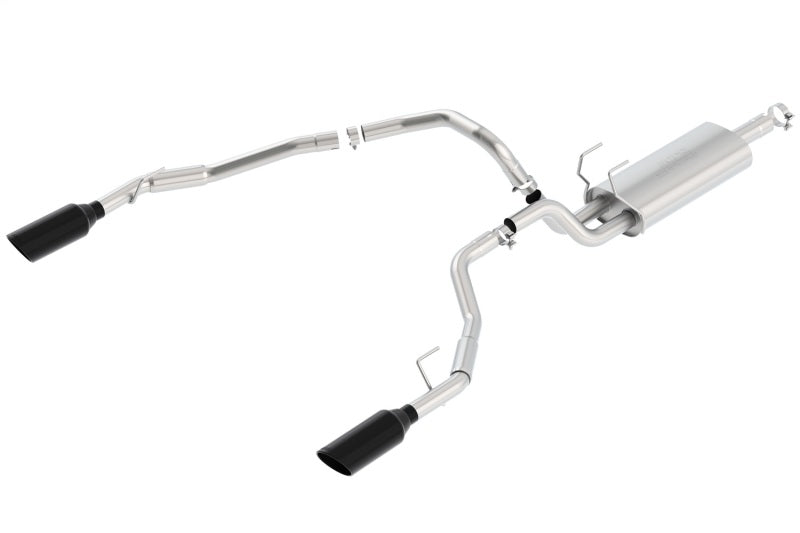 Borla 140307BC S-Type Cat-Back Exhaust System for 5.7L V8 Ram 1500