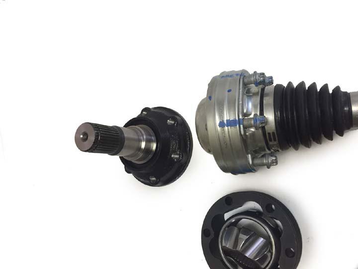Driveshaft Shop RA5430X5 2016 Chevrolet Camaro SS 1400 HP X5 Direct-Fit Left Short Axle