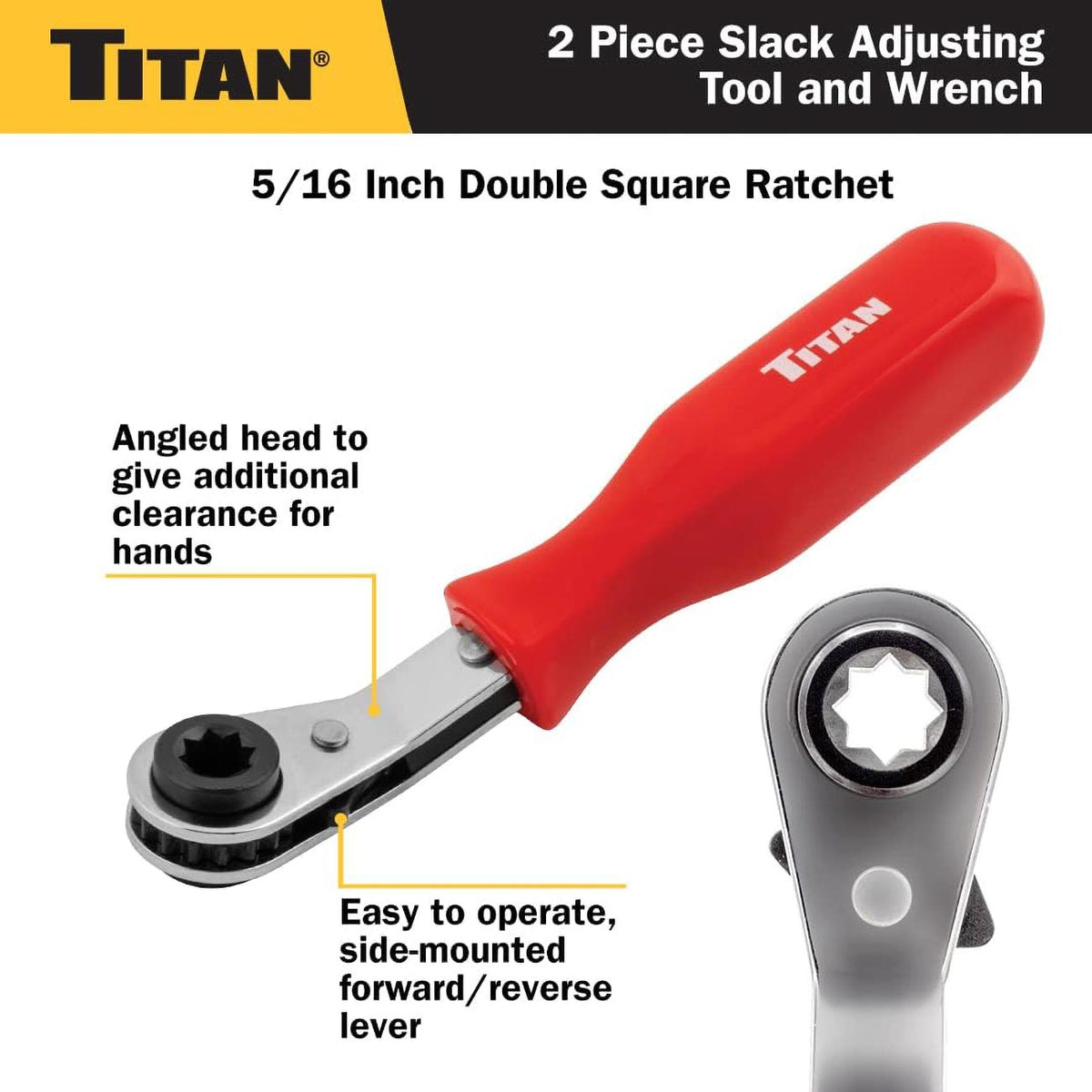 Titan 2-Piece Slack Adjusting Tool and Wrench Set