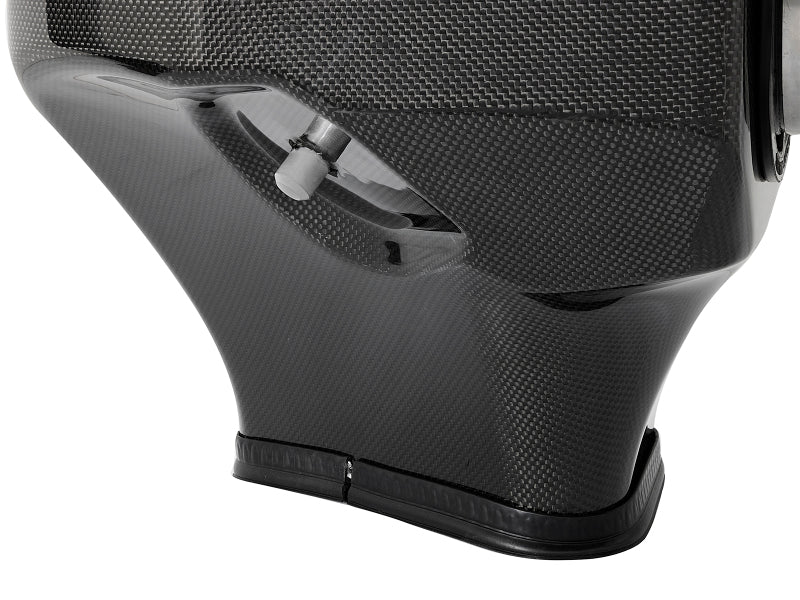 aFe Momentum GT Black Series Carbon Fiber Cold Air Intake with Pro 5R and Pro DRY S Filters, 2015-2016 Dodge Challenger and Charger SRT Hellcat 6.2L HEMI, 52-72204-CF