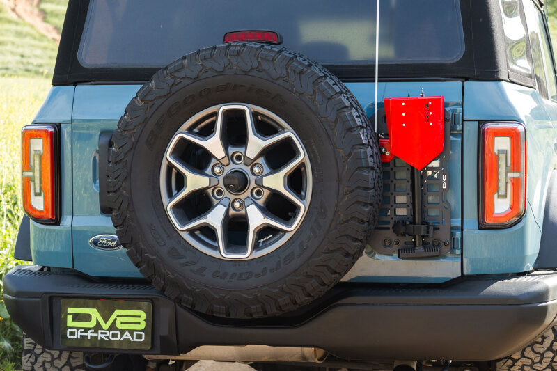 DV8 Offroad Tailgate Reinforcement Molle Panel dveTCBR-04 for 2021-2025 Ford Bronco