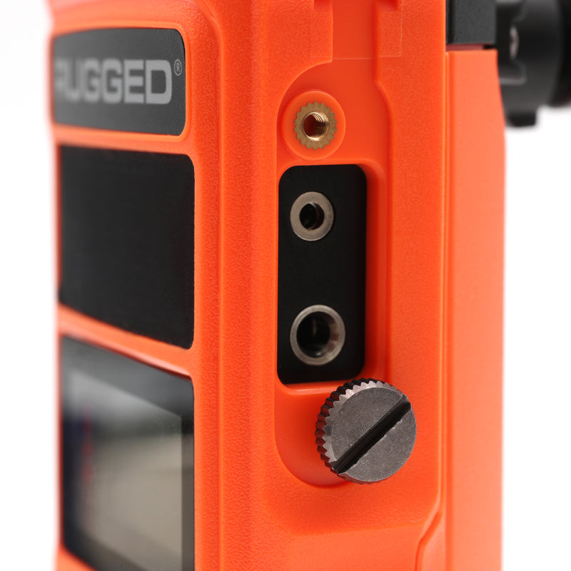Rugged Radios GMRS Handheld Radio with NOAA Alerts in Safety Orange, Part RGdGMR5-ORN