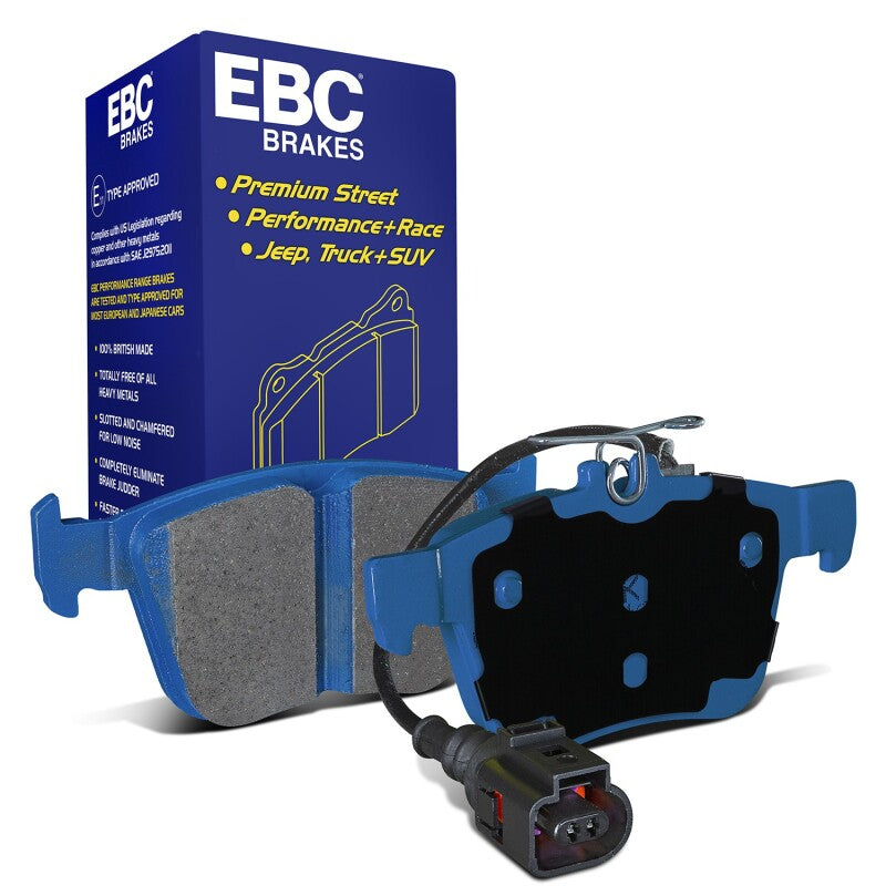 EBC Bluestuff NDX Rear Brake Pads DP52295NDX for 2018+ Audi TT RS Quattro