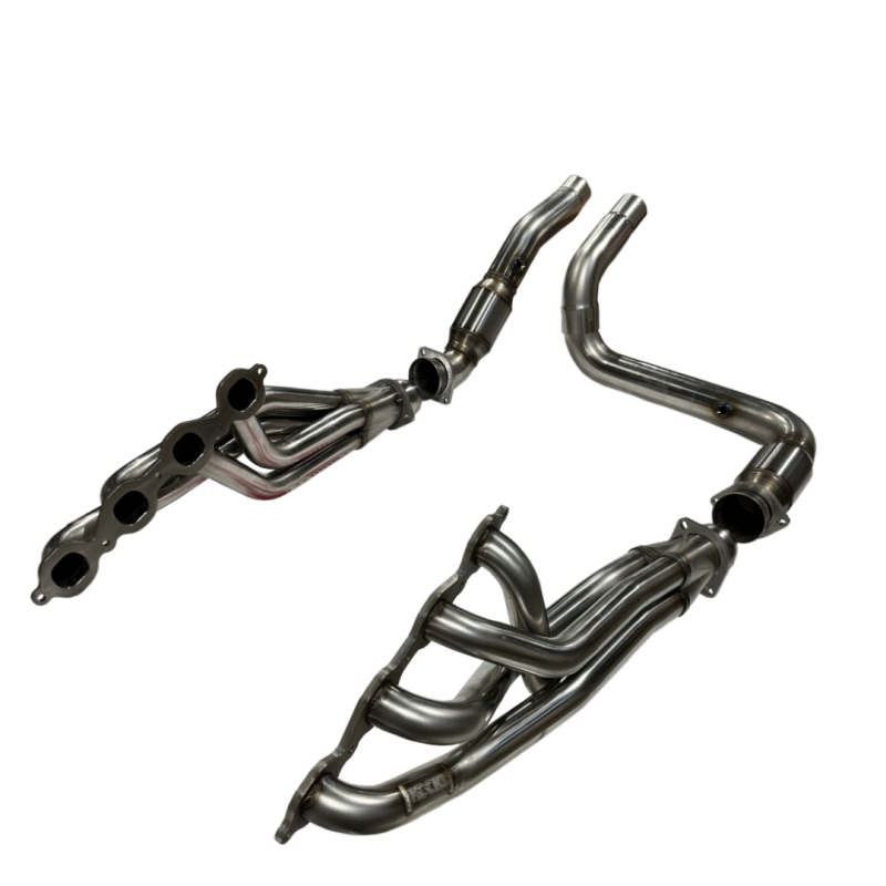 Kooks Headers KSH2864H440 1-7/8-Inch Long Tube Headers and H.O. Green Catted Connection Kit for 2023-2024 Cadillac Escalade V