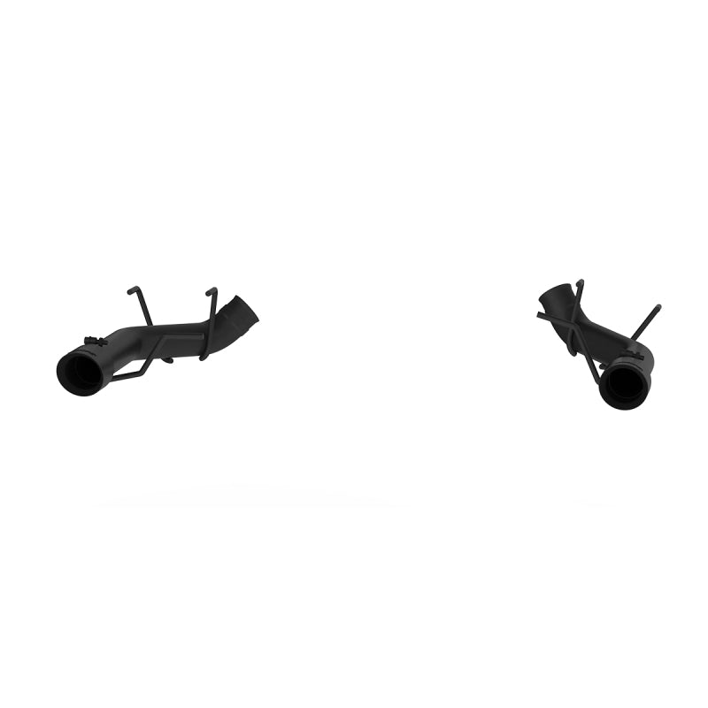 MBRP S7203BLK Armor BLK 3-Inch Dual Axle-Back Exhaust System for 2011-2014 Ford Mustang GT