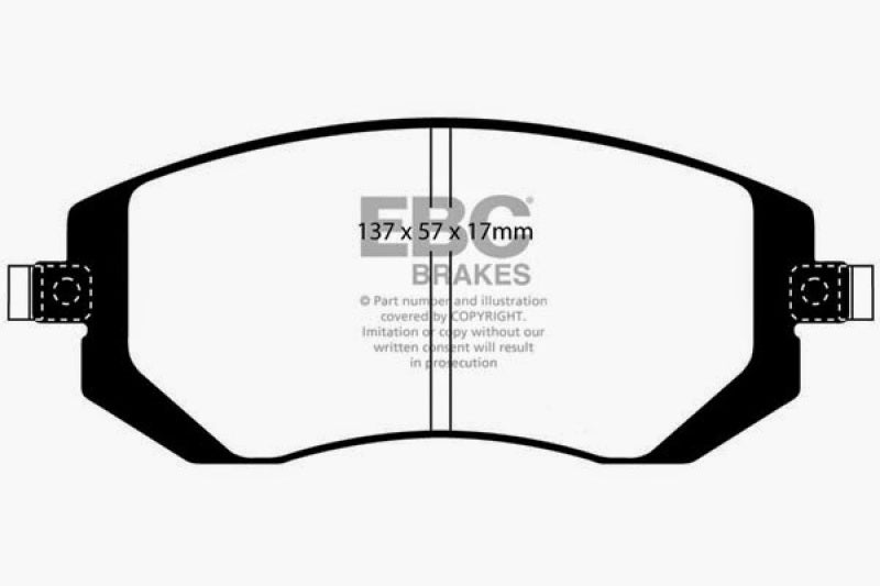 EBC Greenstuff Brake Pad Sets