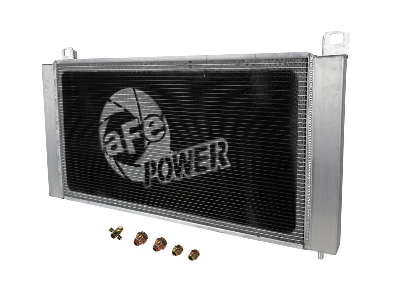 aFe BladeRunner Street Series High-Capacity Aluminum Radiator for 1999-2013 GM V8 Trucks and SUVs, Part Number 46-52161