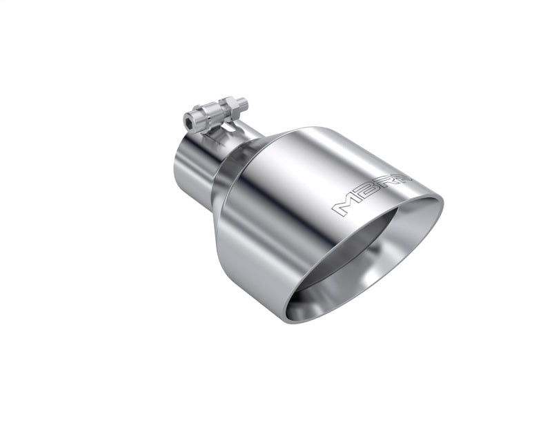 MBRP Armor Pro T304 Stainless Steel Exhaust Tips mbrpT5203, 2.5-Inch Inlet, 5-Inch Outlet, Angle Cut, Pair