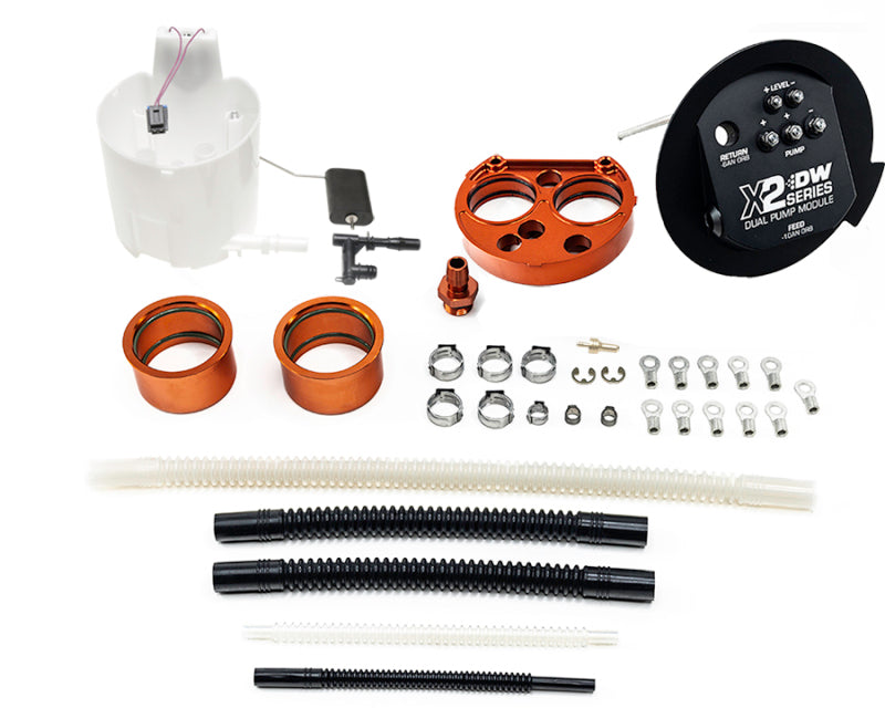DeatschWerks X2 Series Fuel Pump Module for 2011-2014 Ford Mustang, Part Number DWK9-000-7030