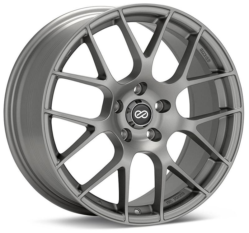 Enkei - enk467-980-1232BK - Raijin 19x8 Black Wheel