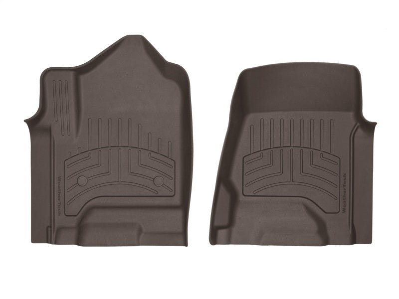 WeatherTech 15-19 GMC Yukon / Cadillac Escalade / 15-18 Chevrolet 1500 Front 3D Floor Mats - Cocoa