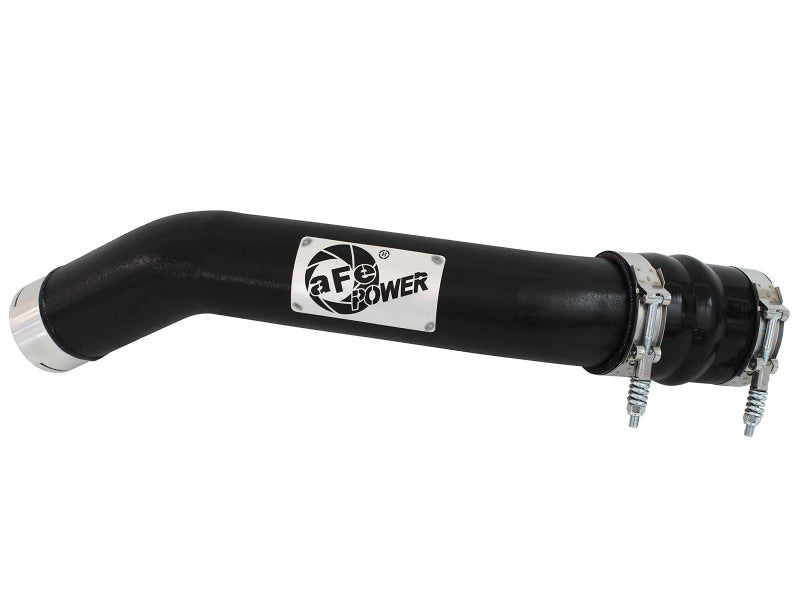 aFe BladeRunner 3-Inch Aluminum Hot Charge Pipe, Part Number 46-20148-B, for 2011–2016 Ford 6.7L Power Stroke Diesel Trucks