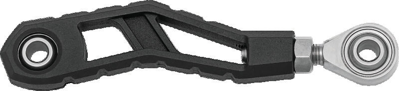 Kuryakyn Riot Shift Linkage for Harley-Davidson Dyna Models with Mid-Controls, Satin Black - Part Number 3571