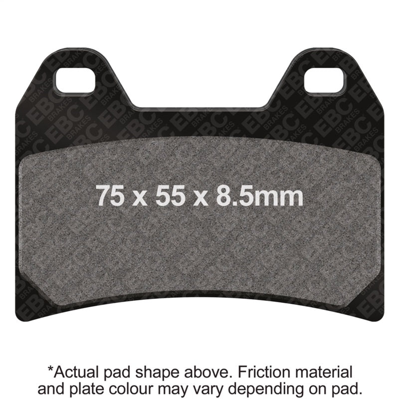 EBC Powersports FA244V Semi-Sintered Vee Brake Pads