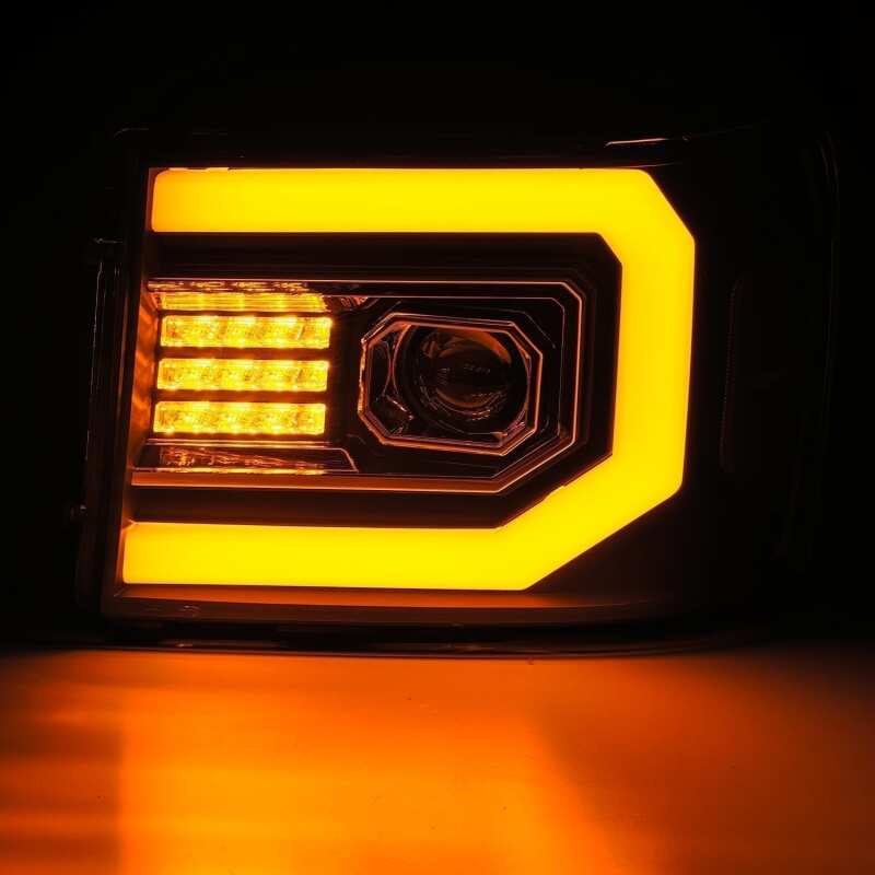 AlphaRex ARX880097 LUXX-Series LED Projector Headlights for 2007-2013 GMC Sierra