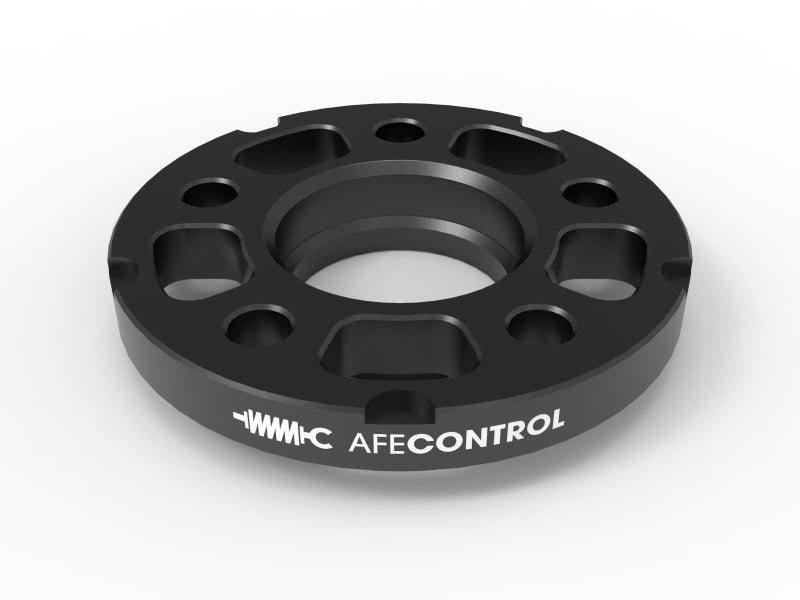 aFe CONTROL 610-721003-B Billet Aluminum Wheel Spacers, 5x112, 66.6mm Bore, 18mm Thickness