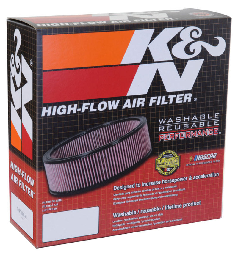 K&N Engineering E-1150 High-Flow Replacement Air Filter for AMC, Jeep, Pontiac, Buick, and GMC Vehicles