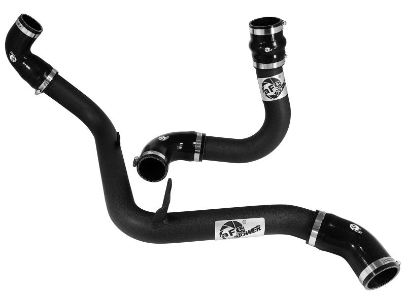 aFe BladeRunner 2.5-Inch Aluminum Hot and Cold Charge Pipe Kit, Black, Ford Focus ST 2013-2018 2.0L Turbo | 46-20184-B