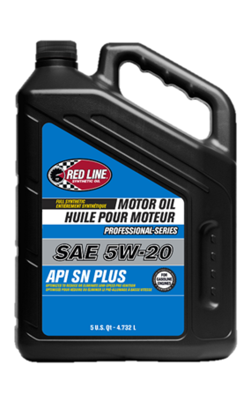 Red Line Pro-Series API SN+ 5W20 Motor Oil - 5 Quarts - Single
