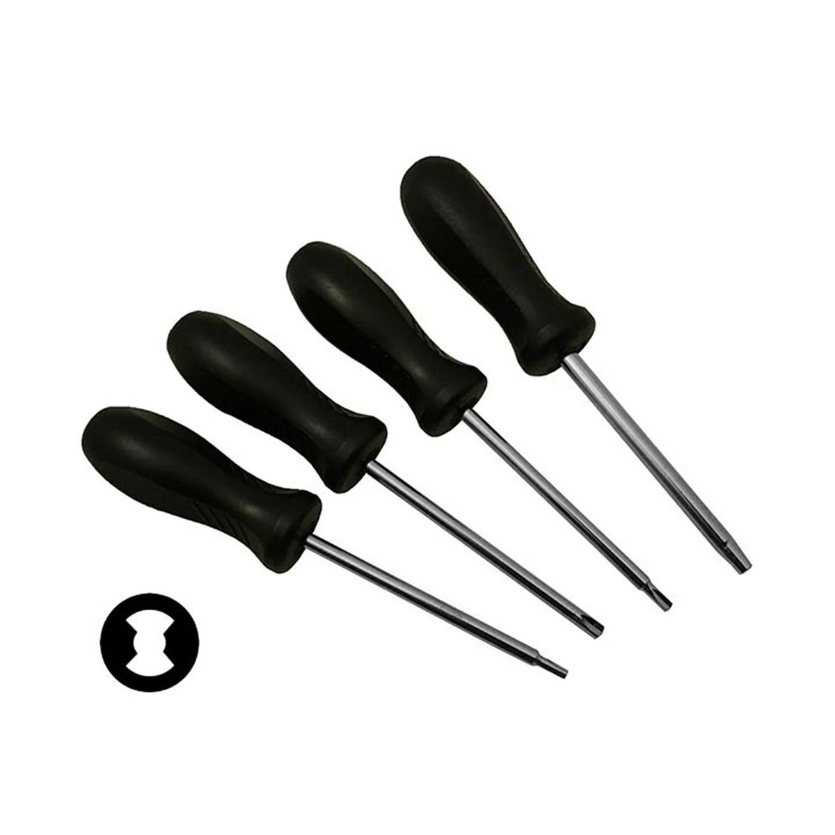 CTA Tools Clutch-Head Screwdriver Set, 4-Piece