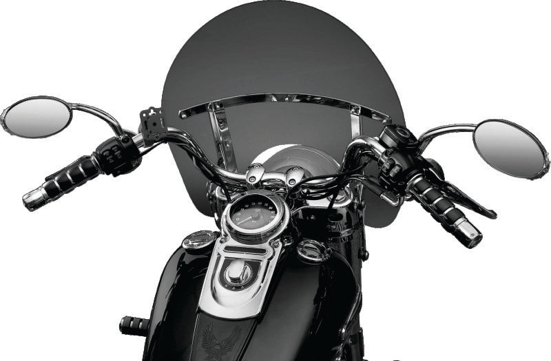 Kuryakyn 1671 Handlebar Accessory Mount for 7/8 to 1-1/4-Inch Bars, Black