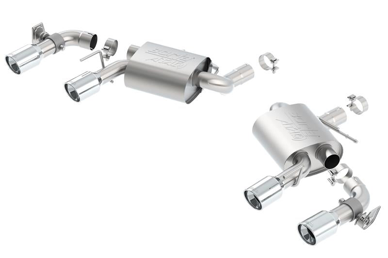 Borla 11925 ATAK Axle-Back Exhaust System for 2016-2024 Chevrolet Camaro SS and 2020-2024 LT1 6.2L V8 with Dual-Mode Exhaust