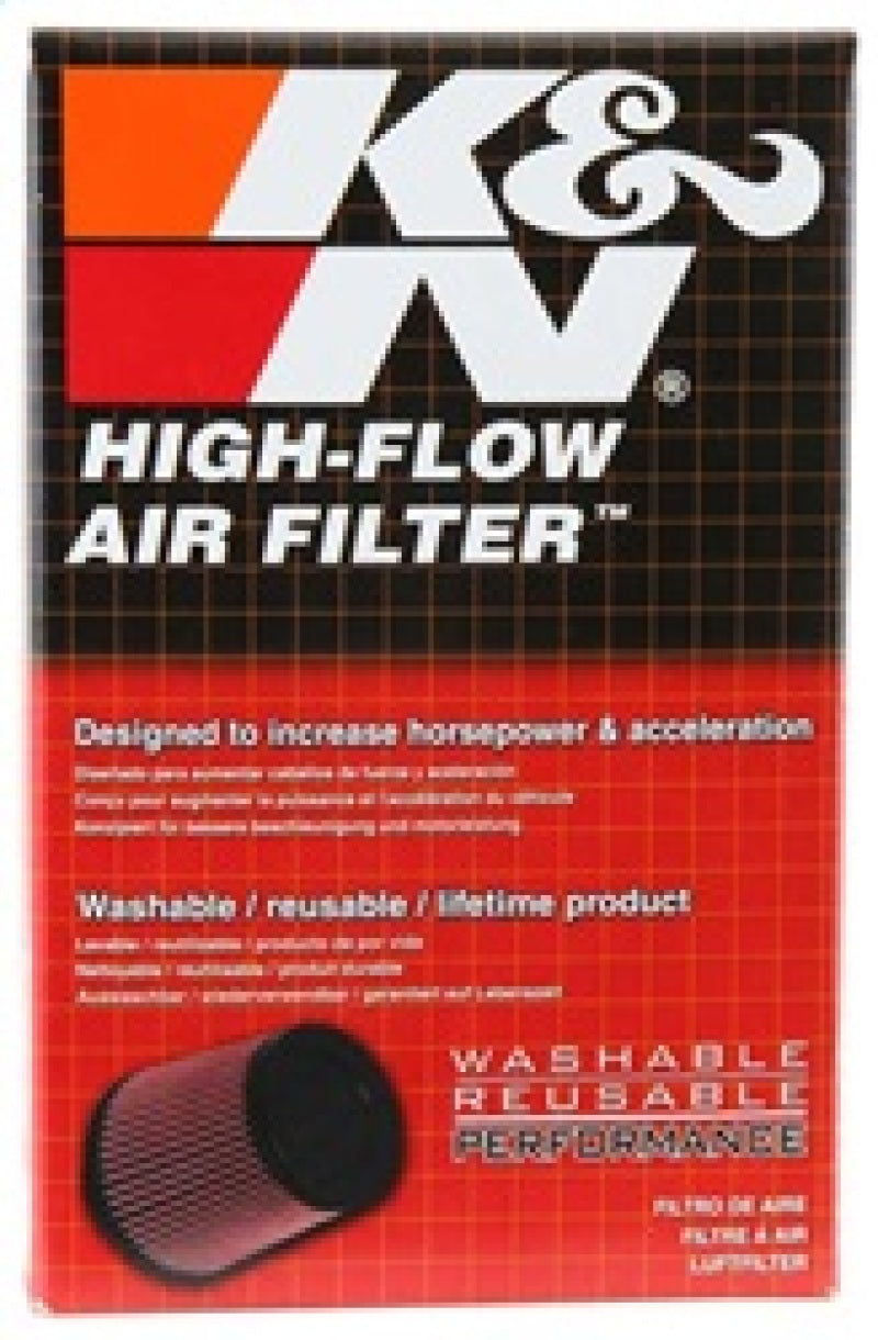 K&N Engineering RC-3680 Universal Clamp-On Air Filter, 2-7/16-Inch Flange