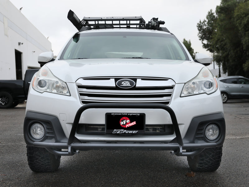 aFe POWER Terra Guard Front Bumper for 2010-2014 Subaru Outback, Part Number 79-27007