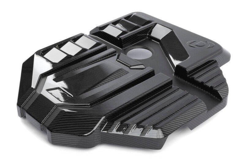 Dinan G80/G82/G87 Gloss Carbon Fiber Engine Cover with Matte Accents for BMW M2/M3/M4