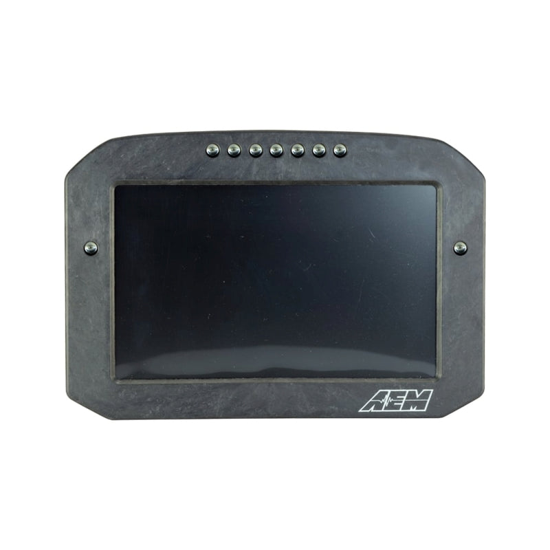 AEM CD-7G Carbon Flush Digital Dash Display with 20 Hz GPS, Part Number 30-5702F