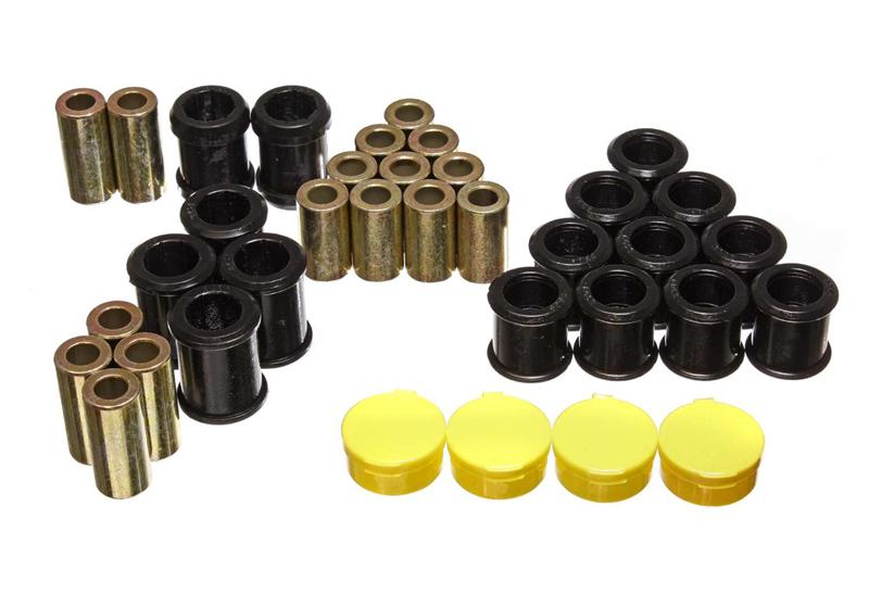 Energy Suspension eng7.3119G - 1995-1998 Nissan 240SX S14 Black Rear Control Arm Bushing Set