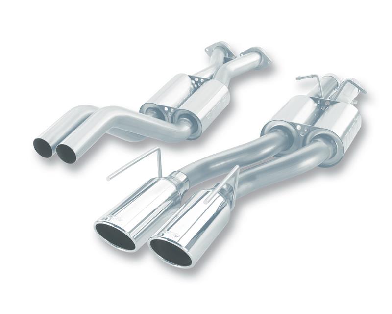 Borla 140245 S-Type Cat-Back Exhaust System for 2006-2010 Jeep Grand Cherokee SRT-8 6.1L V8