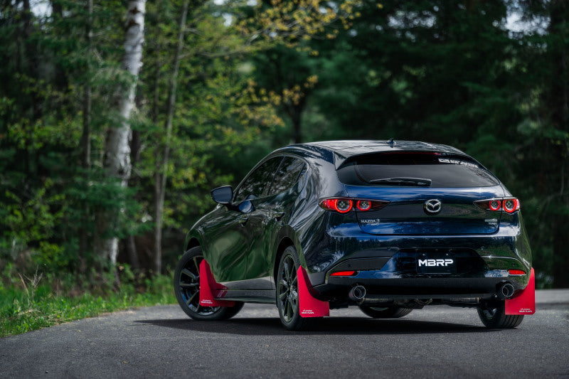 MBRP S44503CF Armor Pro Axle-Back Exhaust System for 2019-2022 Mazda 3 Hatchback