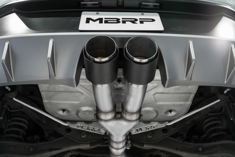 MBRP S4705AL Armor Lite Cat-Back Exhaust System for 2019-2021 Hyundai Veloster Turbo