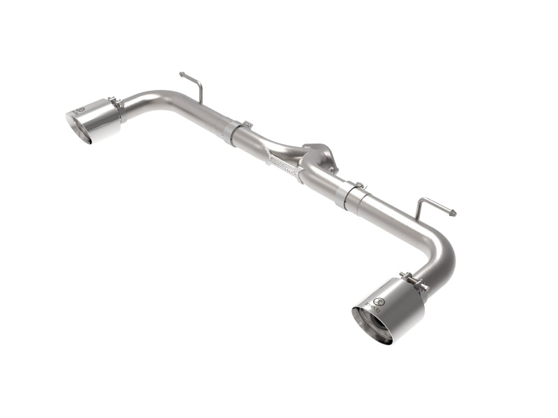 aFe Takeda Axle-Back Exhaust System with Polished Tips for 2014-2018 Mazda 3 Hatchback 2.0L/2.5L