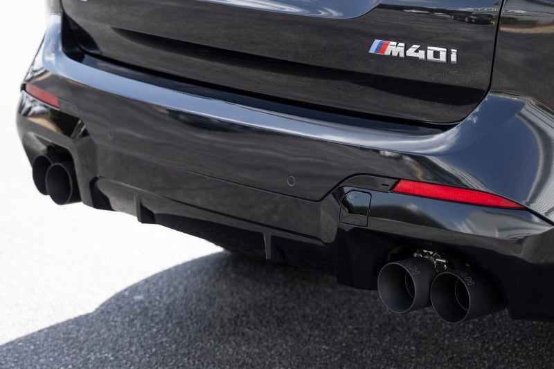 Dinan G01/G02 BMW X3 M40i/X4 M40i Valved Catback Exhaust System with Black Tips