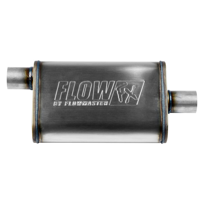 Flowmaster FlowFX Muffler 2.25 Inch Inlet/Outlet - Moderate Sound Tone - Stainless Steel