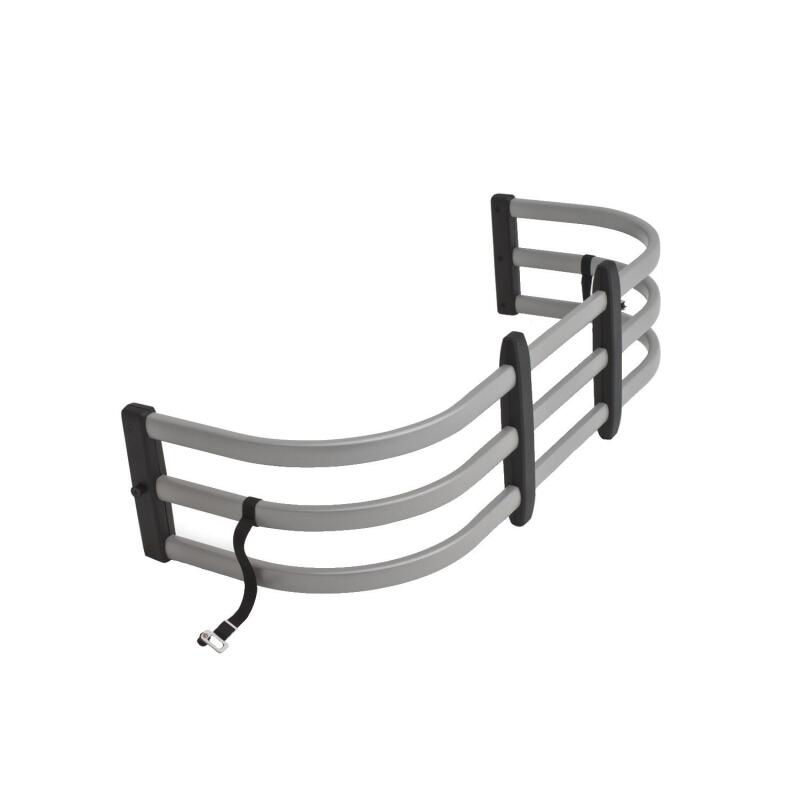 AMP Research BedXtender HD Max Silver for Ford F-150 and Toyota Tundra, Part Number 74813-00A
