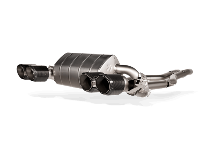Akrapovic S-BM/T/34H Slip-On Line Titanium Exhaust for 2023 BMW M2 G87