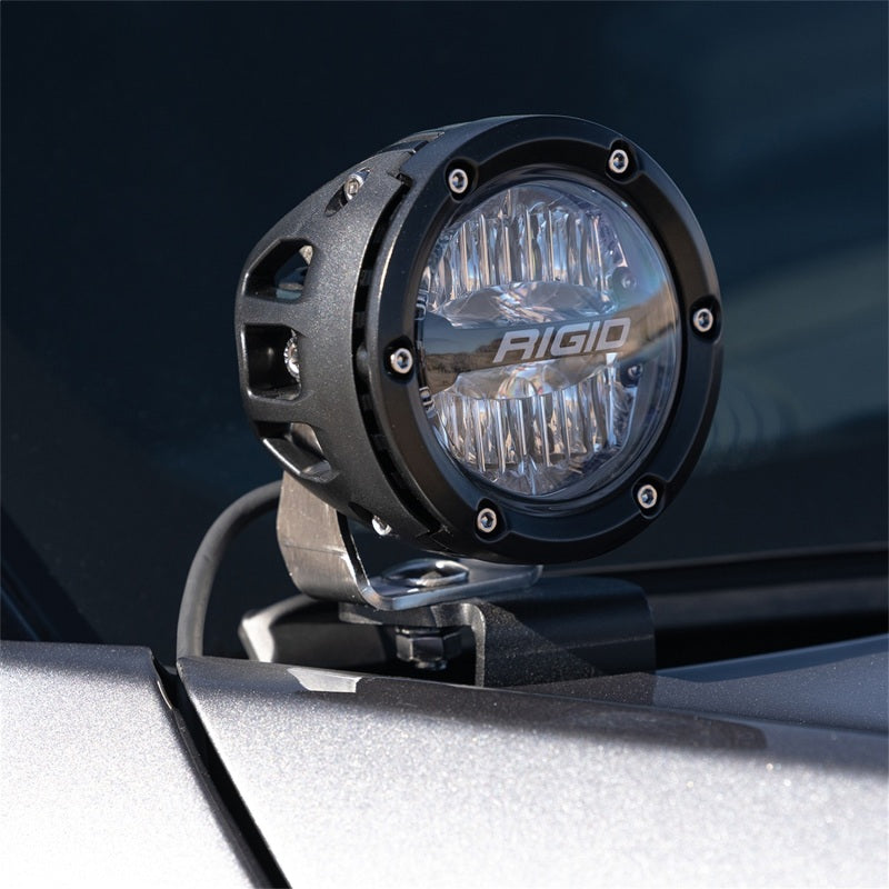 Rigid Industries 2021 Bronco Sport A-Pillar Light Mount Kit for 4-Inch 360-Series, D-Series & Radiance Pods