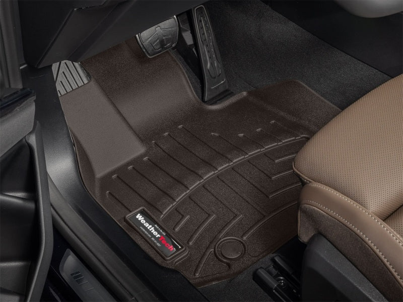 WeatherTech FloorLiner DigitalFit Front Floor Mats for 2025-2026 BMW X3, Cocoa