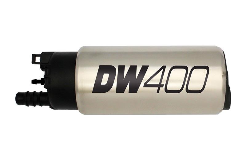 DeatschWerks DW400 415 LPH In-Tank Fuel Pump with 9-1047 Install Kit for Ford Mustang and F-150